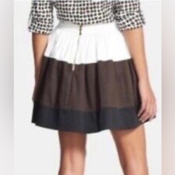 KATE SPADE Colorblock Coreen Skirt in Rio De Janeiro - Picture 3 of 7